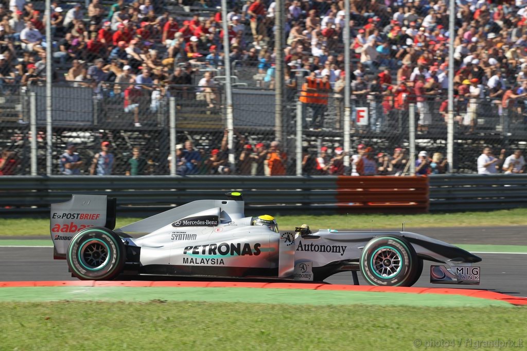 GP Italia, Prove Libere 2, Venerdi', Nico Rosberg (GER), Mercedes GP F1 Team, MGP W01