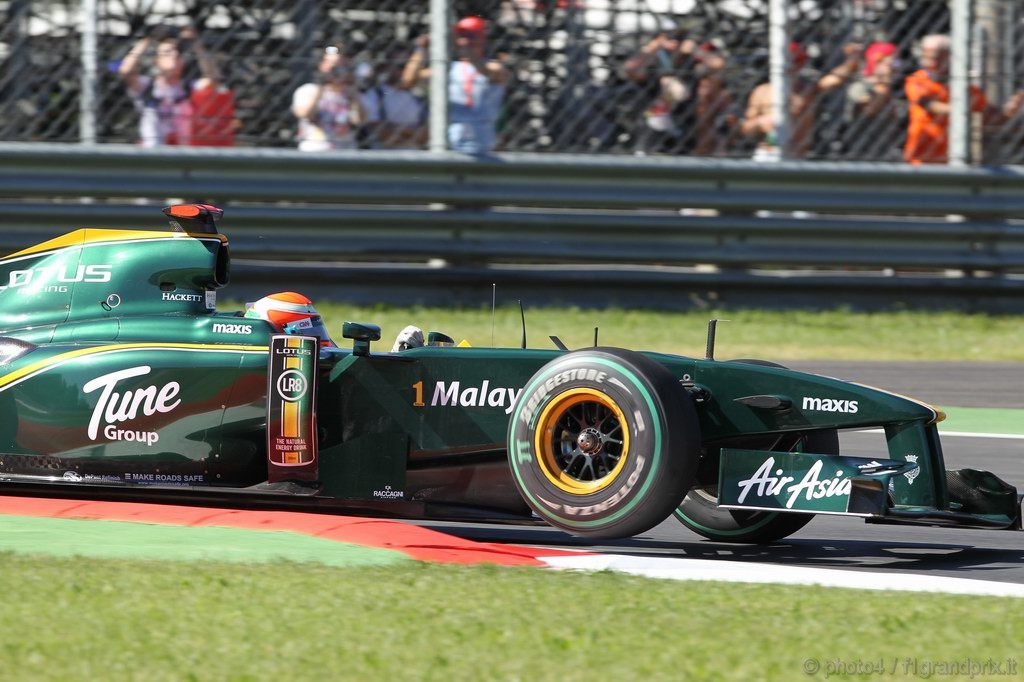 GP Italia, Prove Libere 2, Venerdi', Jarno Trulli (ITA), Lotus Racing, T127