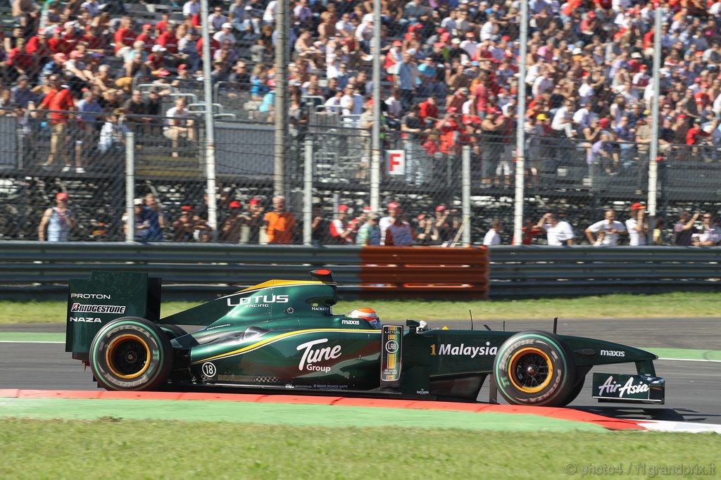GP Italia, Prove Libere 2, Venerdi', Jarno Trulli (ITA), Lotus Racing, T127 