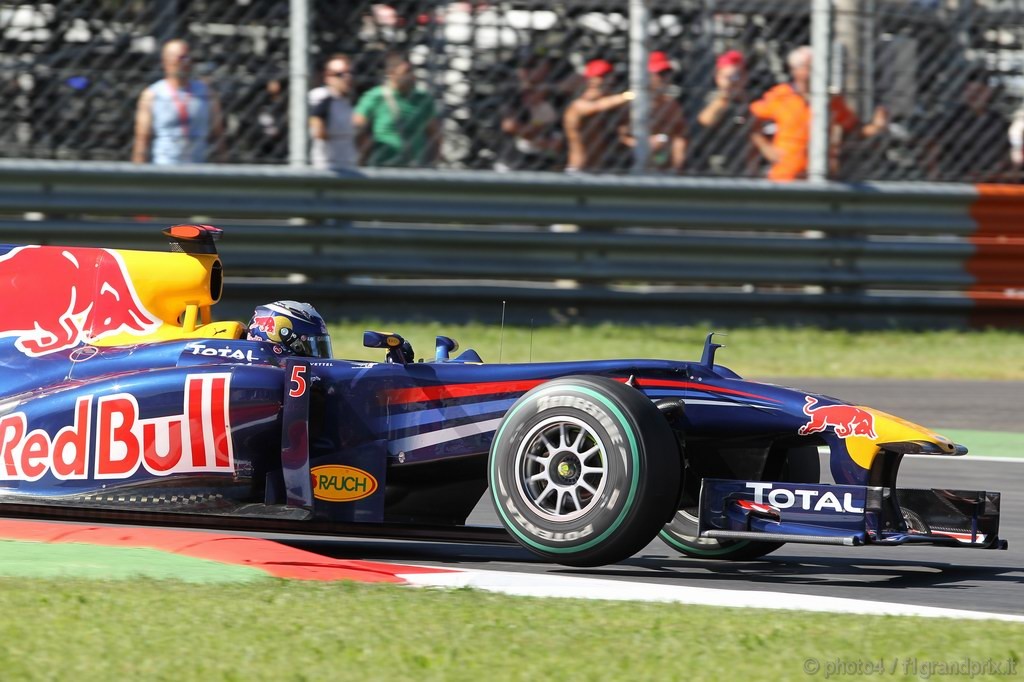 GP Italia, Prove Libere 2, Venerdi', Sebastian Vettel (GER), Red Bull Racing, RB6