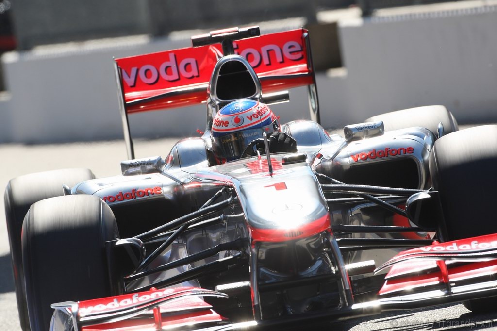 GP Italia, Prove Libere 2, Venerdi', Jenson Button (GBR), McLaren  Mercedes, MP4-25 