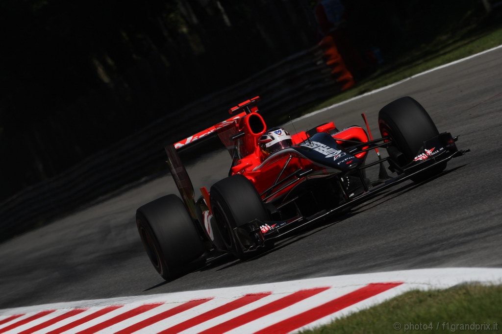 GP Italia, Prove Libere 2, Venerdi', Timo Glock (GER), Virgin Racing, VR-01  