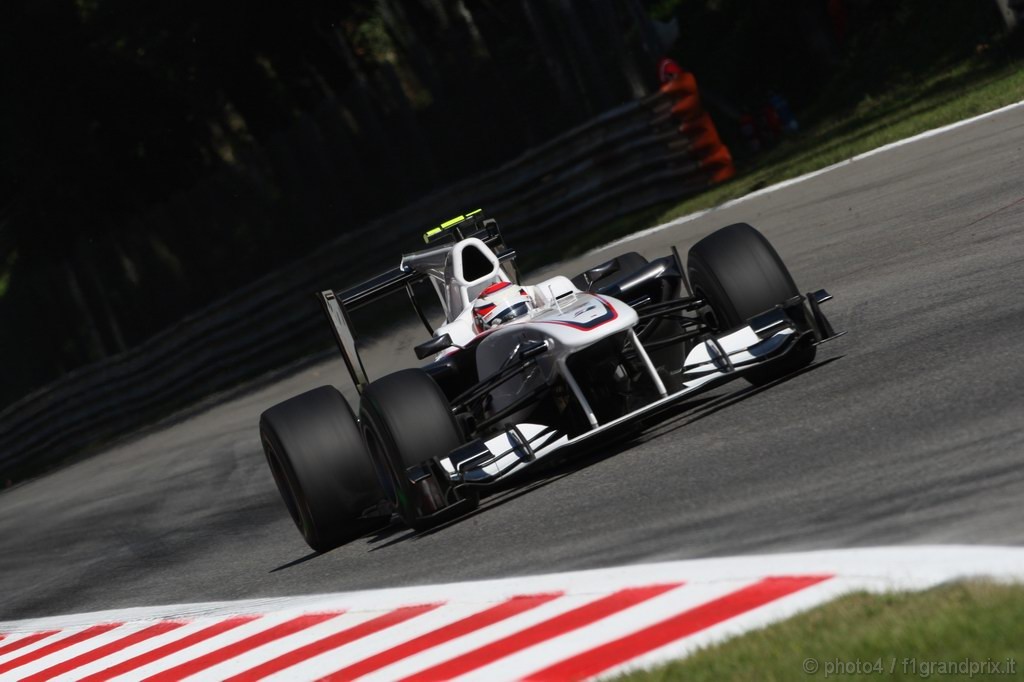 GP Italia, Prove Libere 2, Venerdi', Kamui Kobayashi (JAP), BMW Sauber F1 Team, C29 