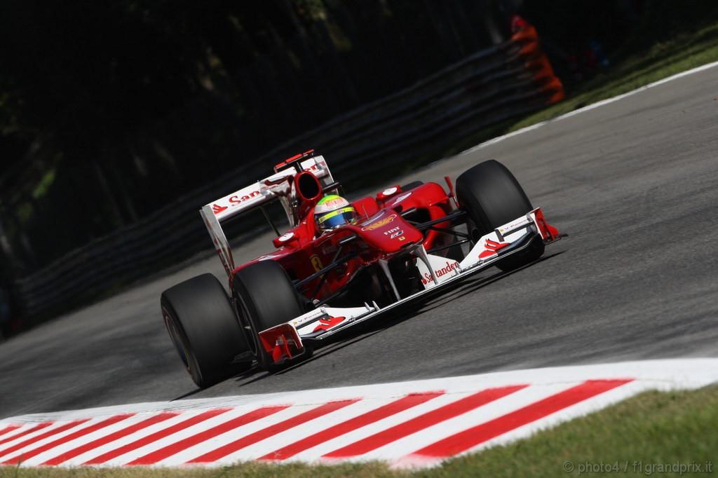 GP Italia, Prove Libere 2, Venerdi', Felipe Massa (BRA), Ferrari, F10 
