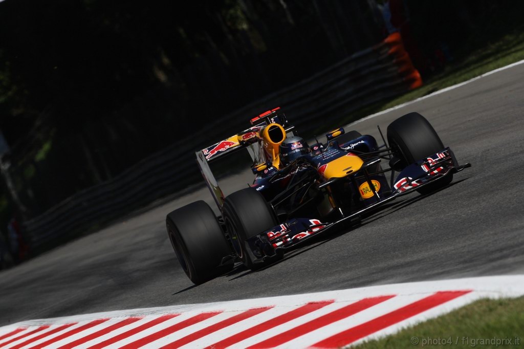 GP Italia, Prove Libere 2, Venerdi', Sebastian Vettel (GER), Red Bull Racing, RB6 