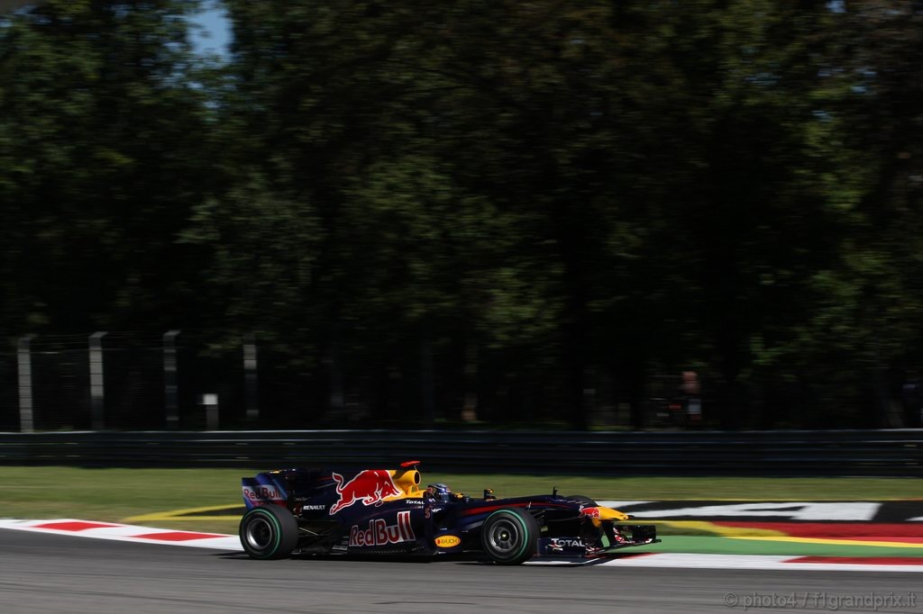 GP Italia, Prove Libere 2, Venerdi', Sebastian Vettel (GER), Red Bull Racing, RB6 