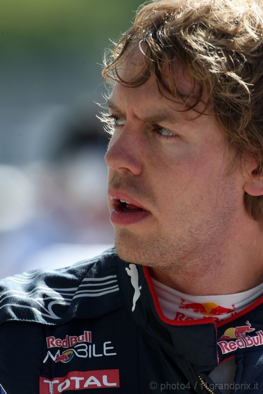 GP Italia, Prove Libere 2, Venerdi', Sebastian Vettel (GER), Red Bull Racing, RB6 