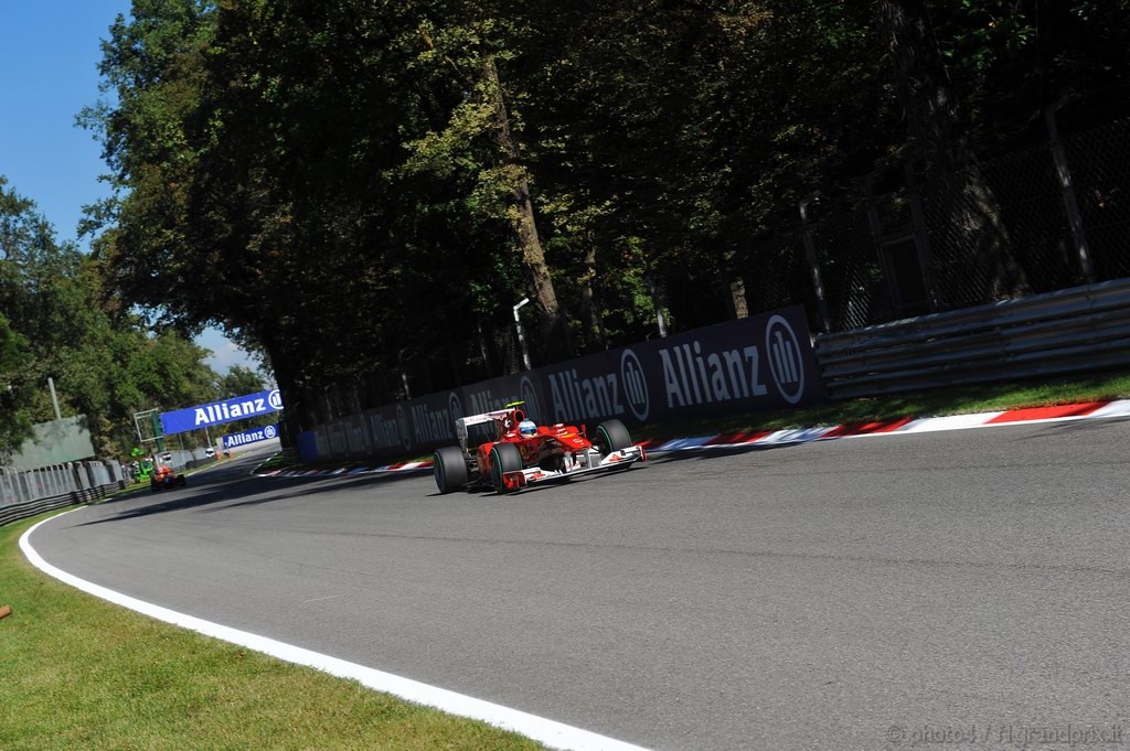 GP Italia, Prove Libere 2, Venerdi', Fernando Alonso (ESP), Ferrari, F10 