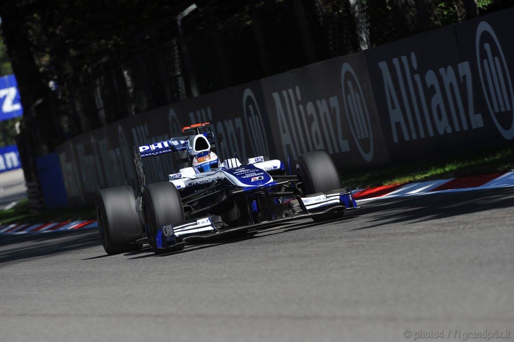 GP Italia, Prove Libere 2, Venerdi', Rubens Barrichello (BRA), Williams, FW32 