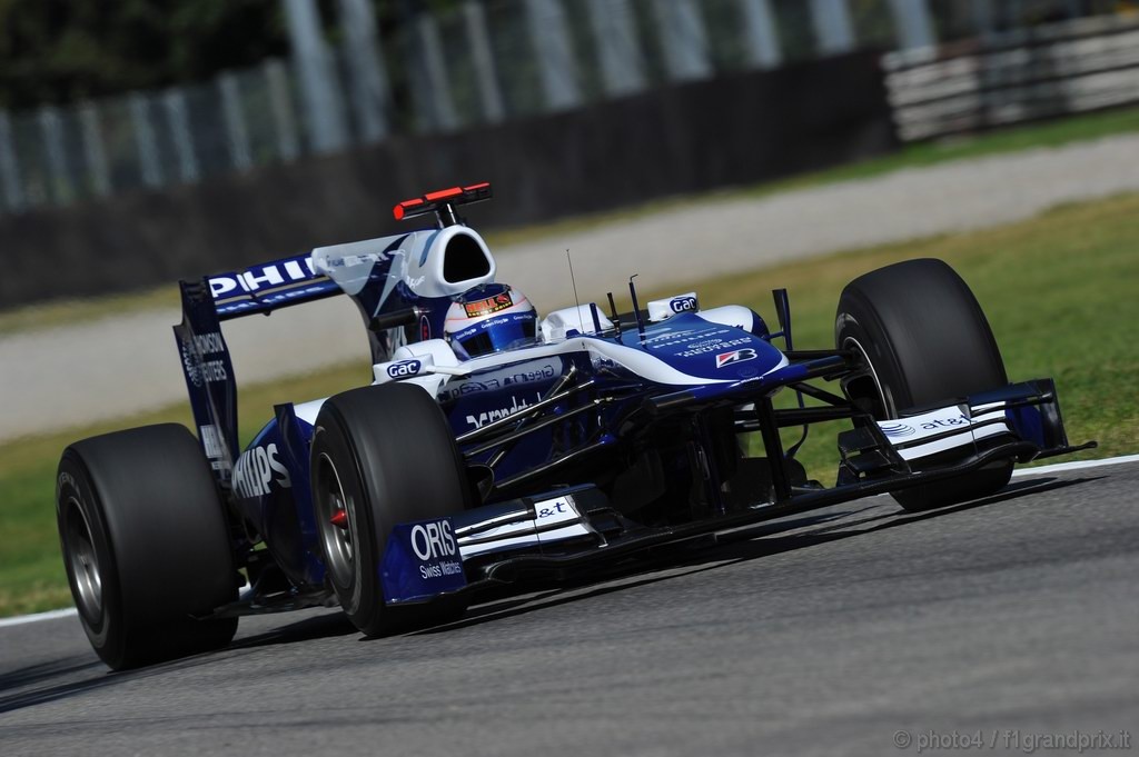 GP Italia, Prove Libere 2, Venerdi', Rubens Barrichello (BRA), Williams, FW32 