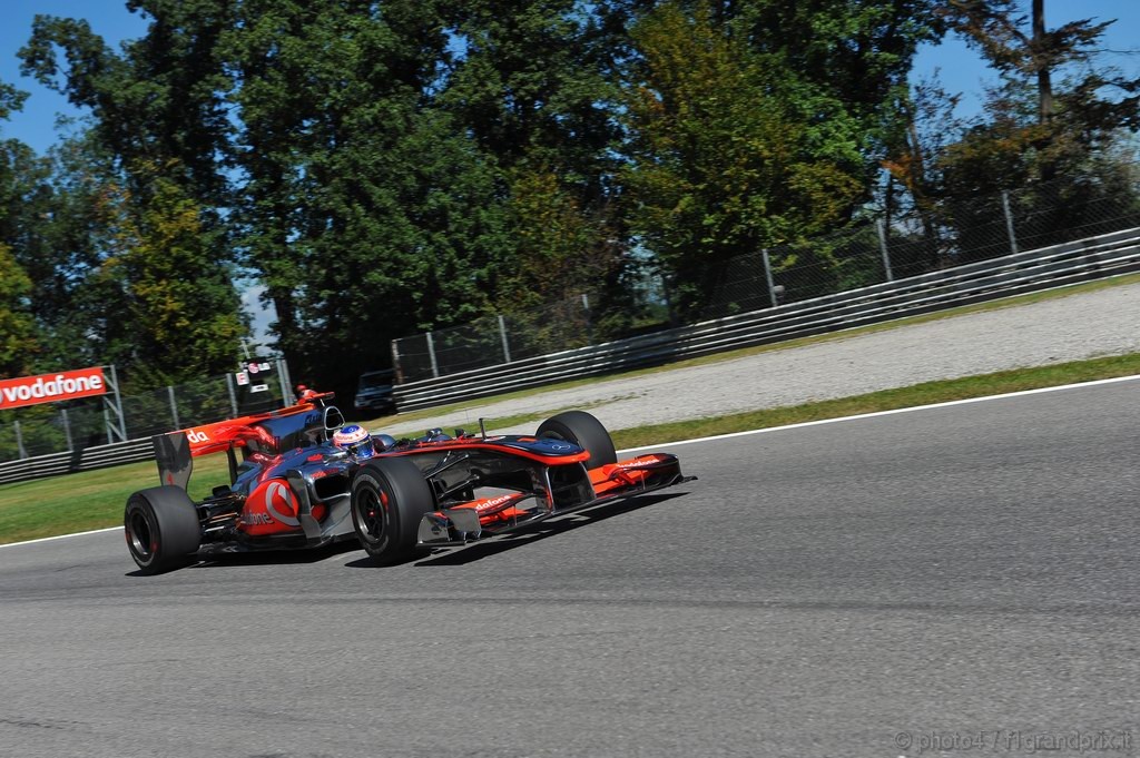 GP Italia, Prove Libere 2, Venerdi', Jenson Button (GBR), McLaren  Mercedes, MP4-25 