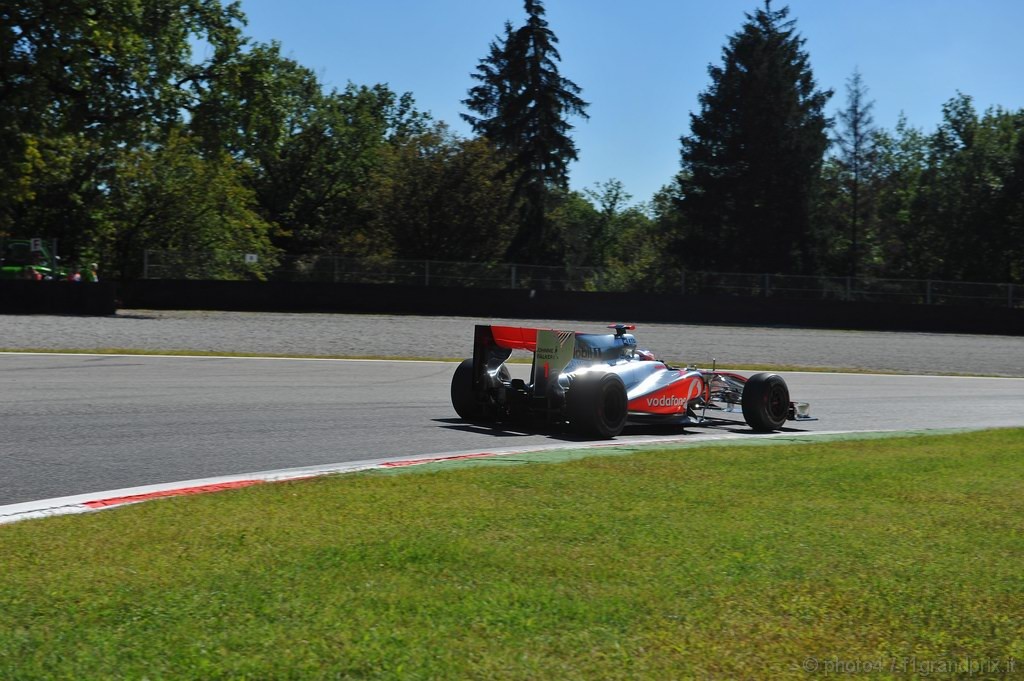 GP Italia, Prove Libere 2, Venerdi', Jenson Button (GBR), McLaren  Mercedes, MP4-25 
