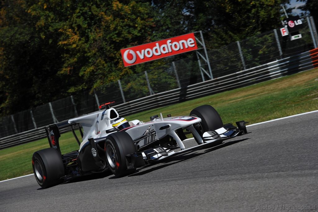 GP Italia, Prove Libere 2, Venerdi', Pedro de la Rosa (ESP), BMW Sauber F1 Team, C29 