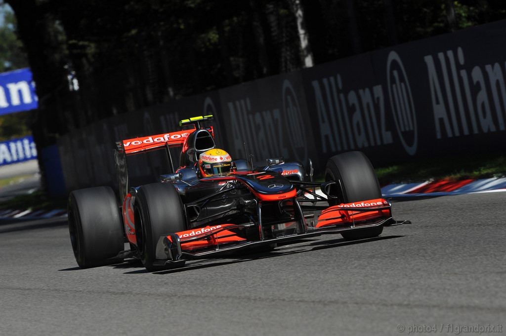 GP Italia, Prove Libere 2, Venerdi', Lewis Hamilton (GBR), McLaren  Mercedes, MP4-25 