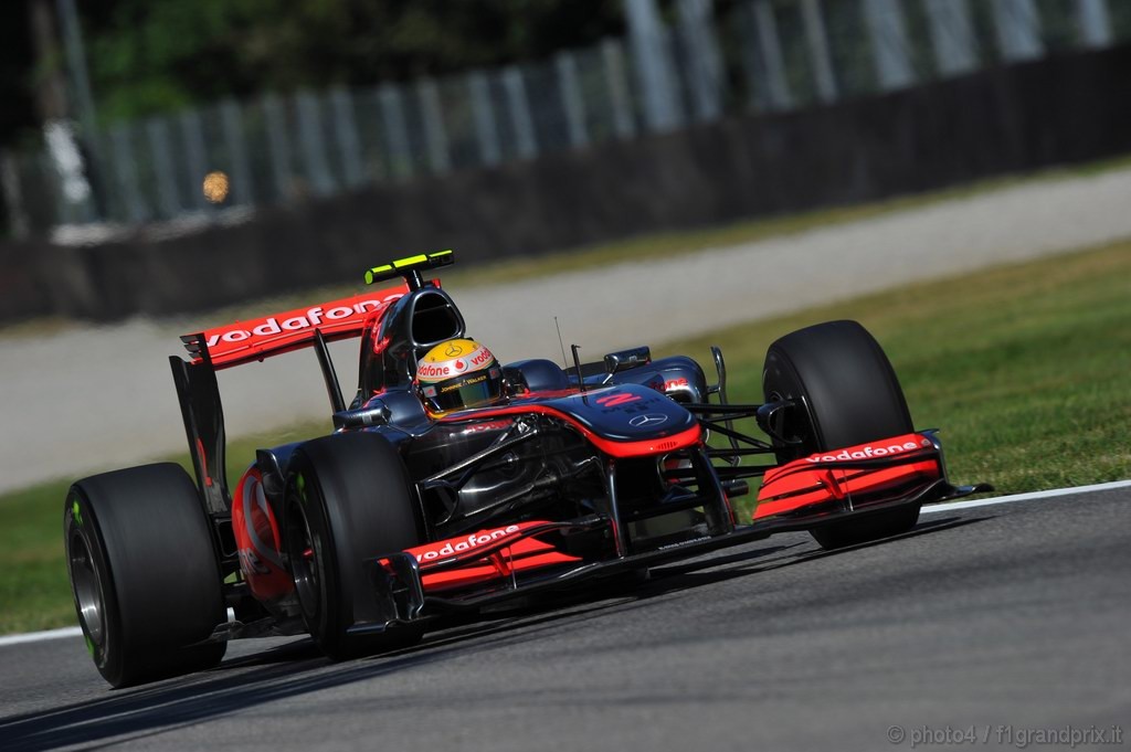 GP Italia, Prove Libere 2, Venerdi', Lewis Hamilton (GBR), McLaren  Mercedes, MP4-25 