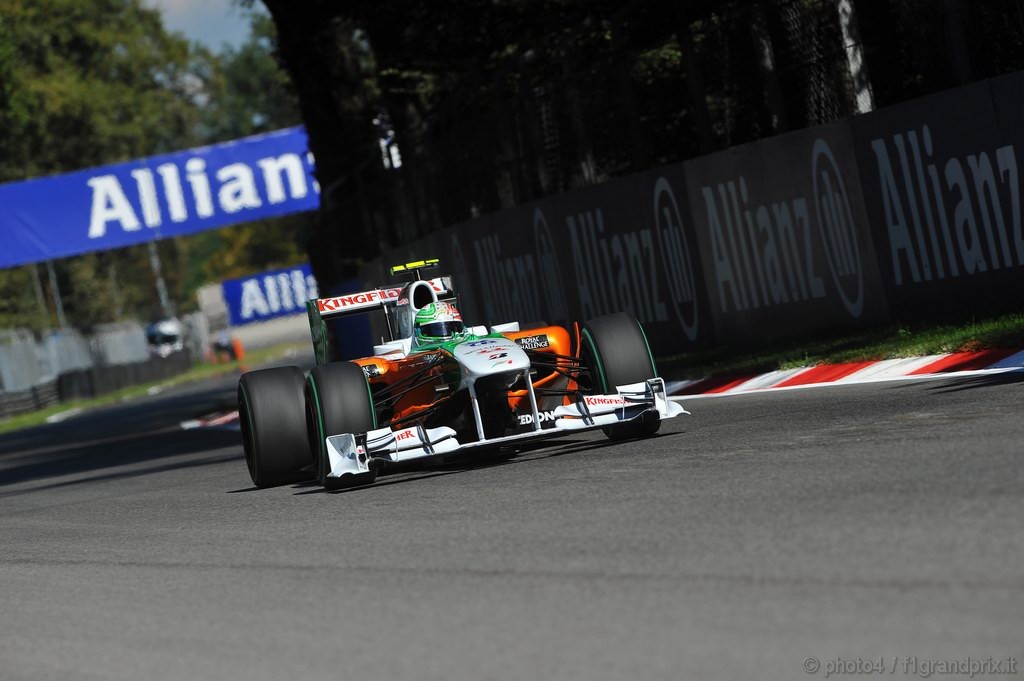GP Italia, Prove Libere 2, Venerdi', Vitantonio Liuzzi (ITA), Force India F1 Team, VJM03 