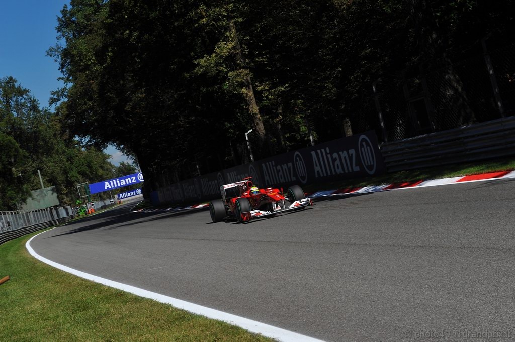 GP Italia, Prove Libere 2, Venerdi', Felipe Massa (BRA), Ferrari, F10 