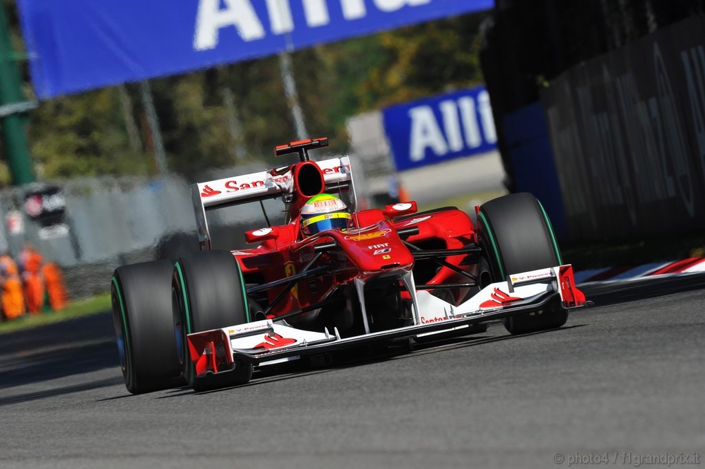 GP Italia, Prove Libere 2, Venerdi', Felipe Massa (BRA), Ferrari, F10
