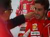 GP Italia, Prove Libere 1, Venerdi', Fernando Alonso (ESP), Ferrari, F10 e Giancarlo Minardi (ITA)