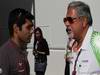 GP Italia, Prove Libere 1, Venerdi', Karun Chandhok (IND), Hispania Racing F1 Team (HRT), F110 e Vijay Mallya (IND), Chairman e Managine Director Force India 