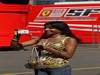 GP Italia, Prove Libere 1, Venerdi', ragazza nel paddock 