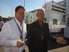 GP Italia, Venerdi', Marco Tronchetti Provera (ITA), President Pirelli e Paul Hembery (GBR), Pirelli