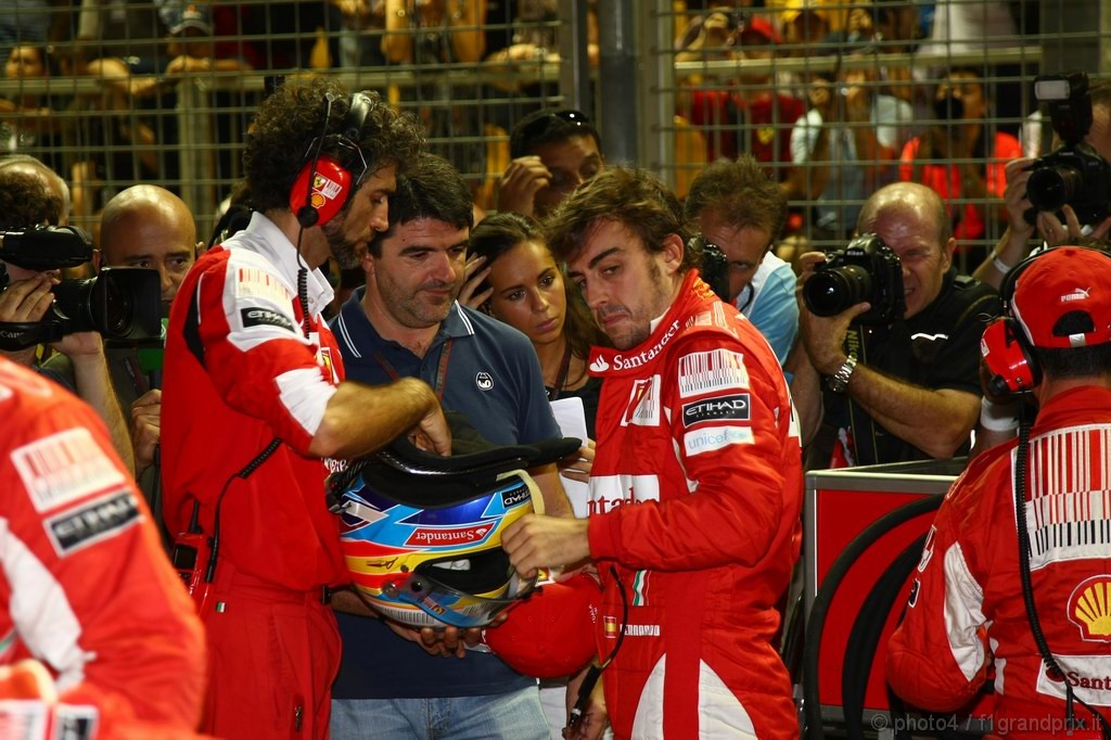 GP Singapore, Gara, Fernando Alonso (ESP), Ferrari, F10 