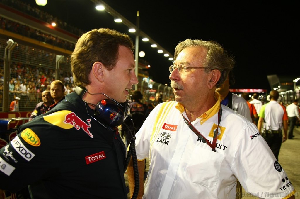 GP Singapore, Gara, Christian Horner (GBR), Red Bull Racing, Sporting Director 