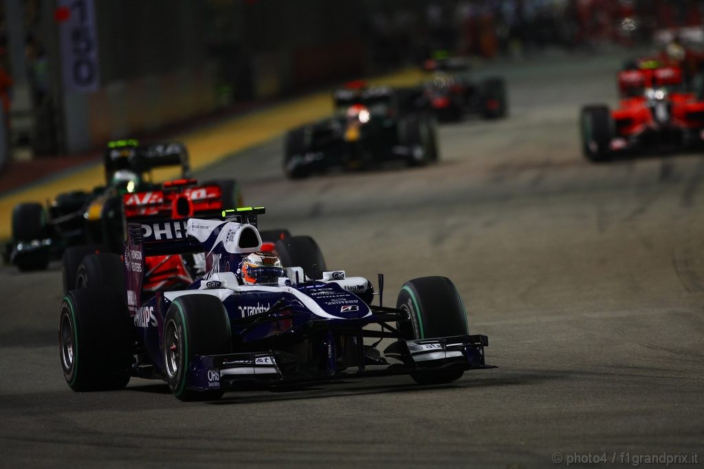 GP Singapore, Gara, Nico Hulkenberg (GER), Williams, FW32 