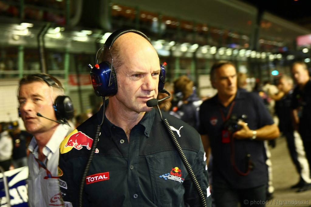 GP Singapore, Gara, Adrian Newey (GBR), Red Bull Racing , Technical Operations Director 