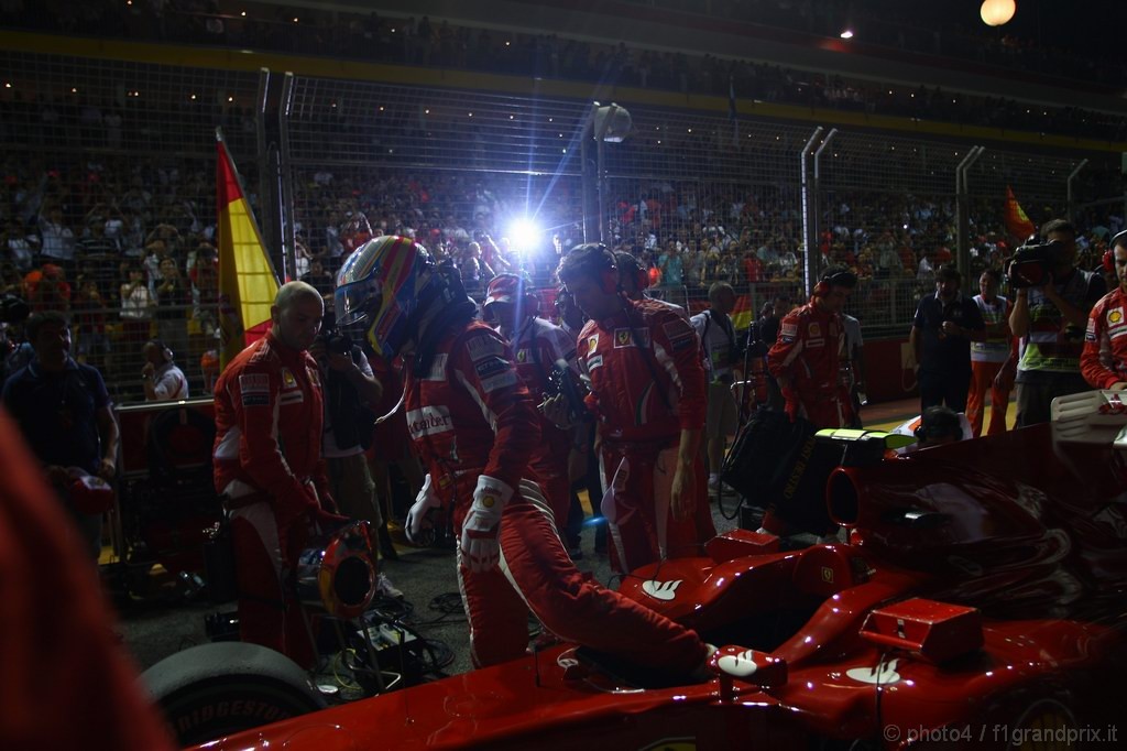 GP Singapore, Gara, Fernando Alonso (ESP), Ferrari, F10 