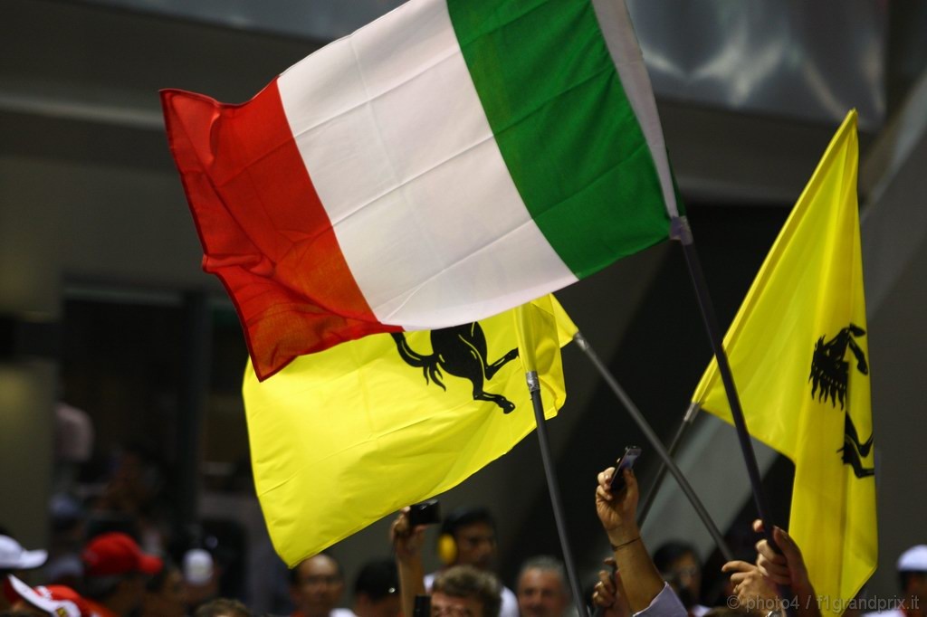GP Singapore, Gara, Fans ferrari