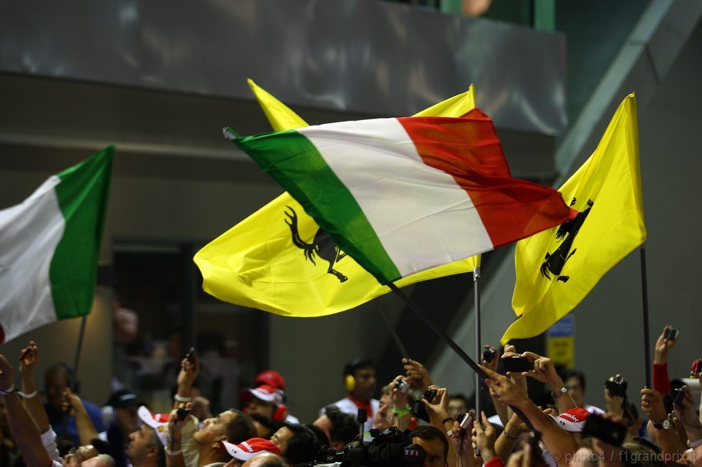 GP Singapore, Gara, Fans ferrari