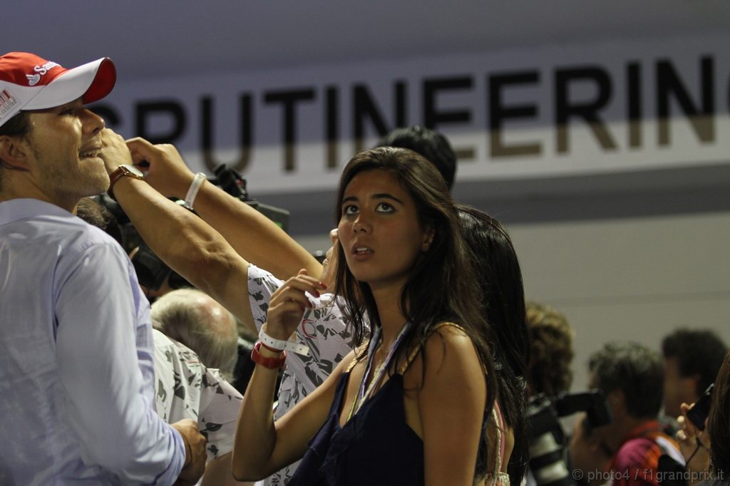 GP Singapore, Gara, ragazza nel paddock 