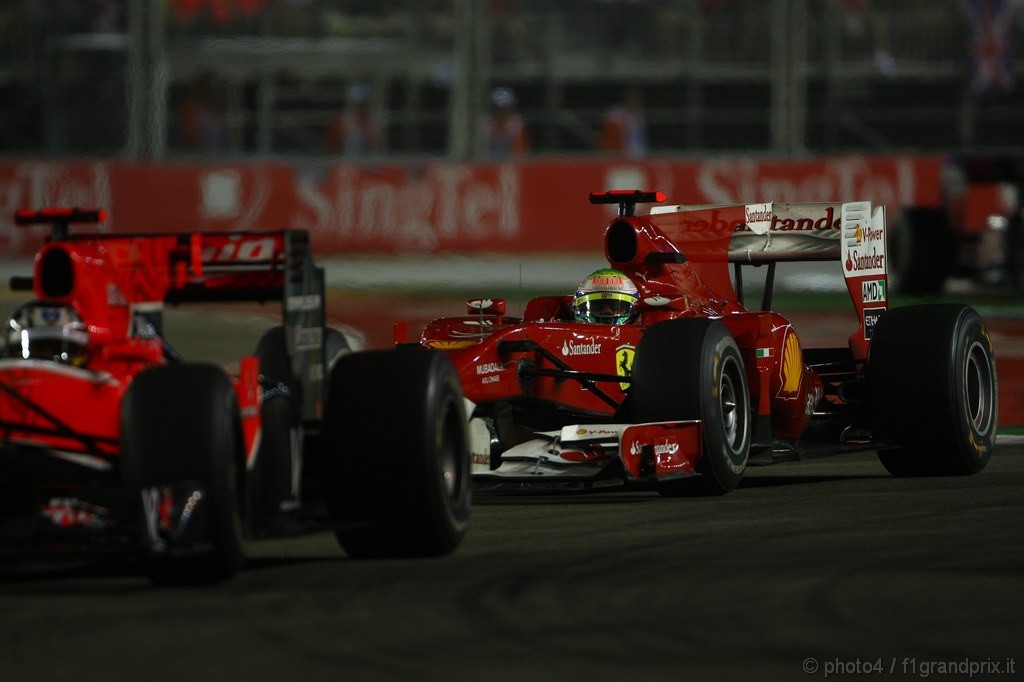 GP Singapore, Gara, Felipe Massa (BRA), Ferrari, F10 