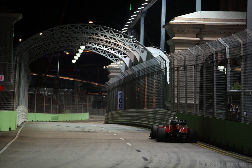GP Singapore, Gara, Fernando Alonso (ESP), Ferrari, F10 