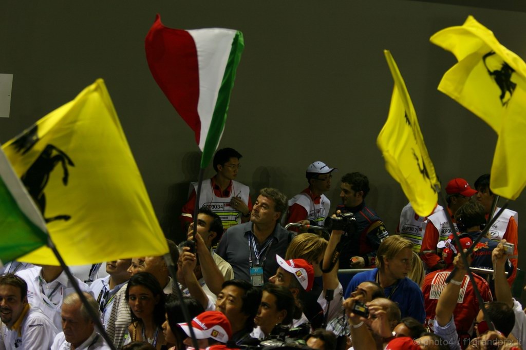 GP Singapore, Gara, Fans Ferrari