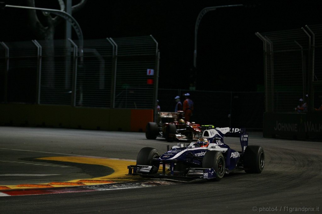 GP Singapore, Gara, Nico Hulkenberg (GER), Williams, FW32 