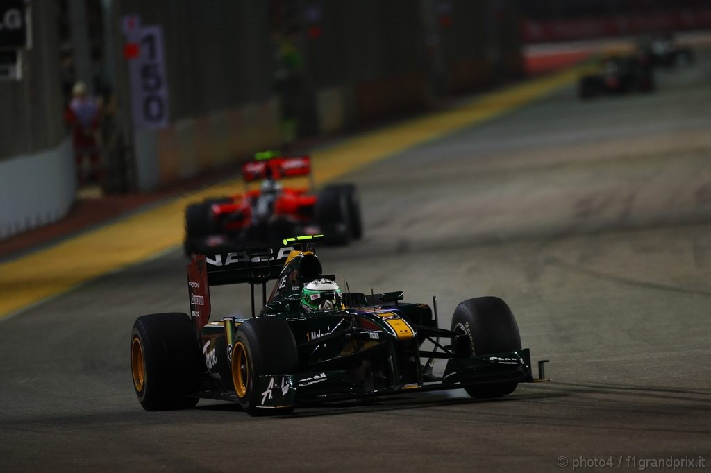GP Singapore, Gara, Heikki Kovalainen (FIN), Lotus Racing, T127 