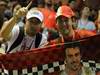 GP Singapore, Gara, Fans of Fernando Alonso (ESP), Ferrari, F10 