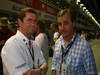 GP Singapore, Gara, Garry Connelly e Carlos Sainz (ESP), Ex WRC Champion