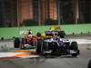 GP Singapore, Gara, Nico Hulkenberg (GER), Williams, FW32 davanti a Felipe Massa (BRA), Ferrari, F10 