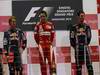 GP Singapore, Gara, Fernando Alonso (ESP), Ferrari, F10 vincitore, Sebastian Vettel (GER), Red Bull Racing, RB6 secondo, Mark Webber (AUS), Red Bull Racing, RB6 terzo 