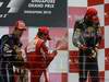 GP Singapore, Gara, Fernando Alonso (ESP), Ferrari, F10 vincitore, Sebastian Vettel (GER), Red Bull Racing, RB6 secondo, Mark Webber (AUS), Red Bull Racing, RB6 terzo 