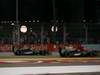 GP Singapore, Gara, Christian Klien (AUT), Test Driver Hispania Racing F1 Team (HRT), F110, Bruno Senna (BRA), Hispania Racing F1 Team (HRT), F110 e Felipe Massa (BRA), Ferrari, F10 