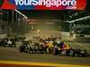 GP Singapore, Gara, Mark Webber (AUS), Red Bull Racing, RB6 