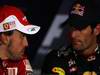 GP Singapore, Conferenza Stampa, Fernando Alonso (ESP), Ferrari, F10 vincitore e Mark Webber (AUS), Red Bull Racing, RB6 terzo 