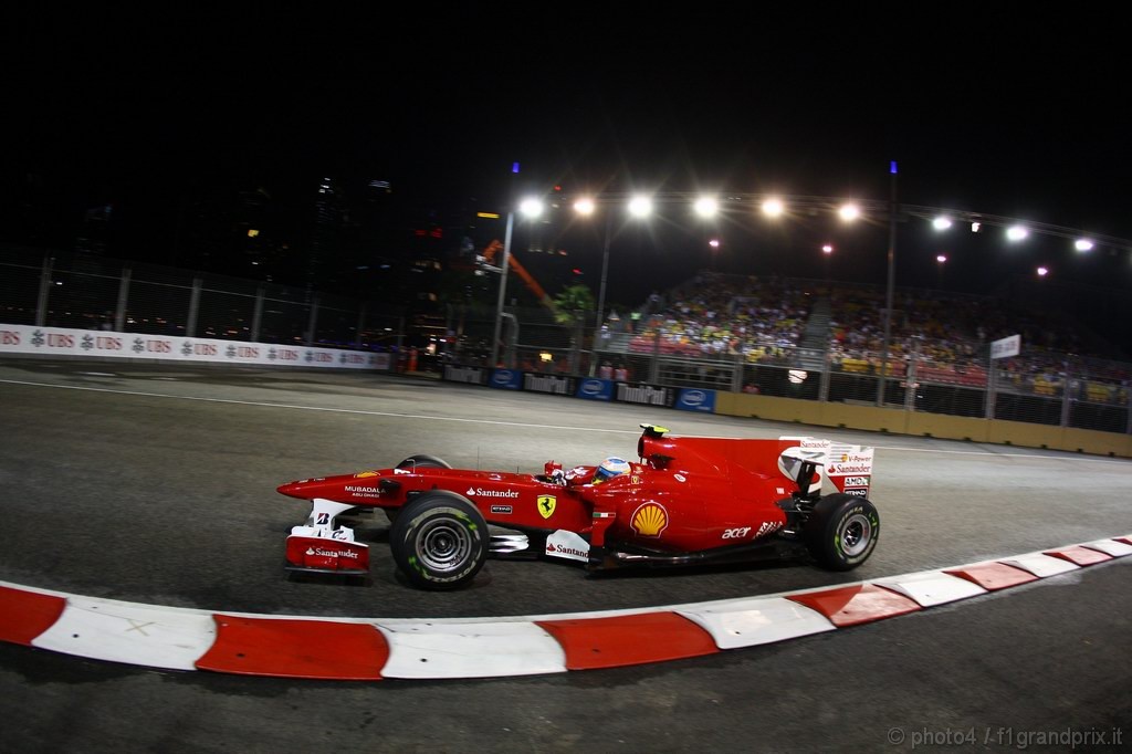 GP Singapore, Prove Libere 3, Sabato, Fernando Alonso (ESP), Ferrari, F10 