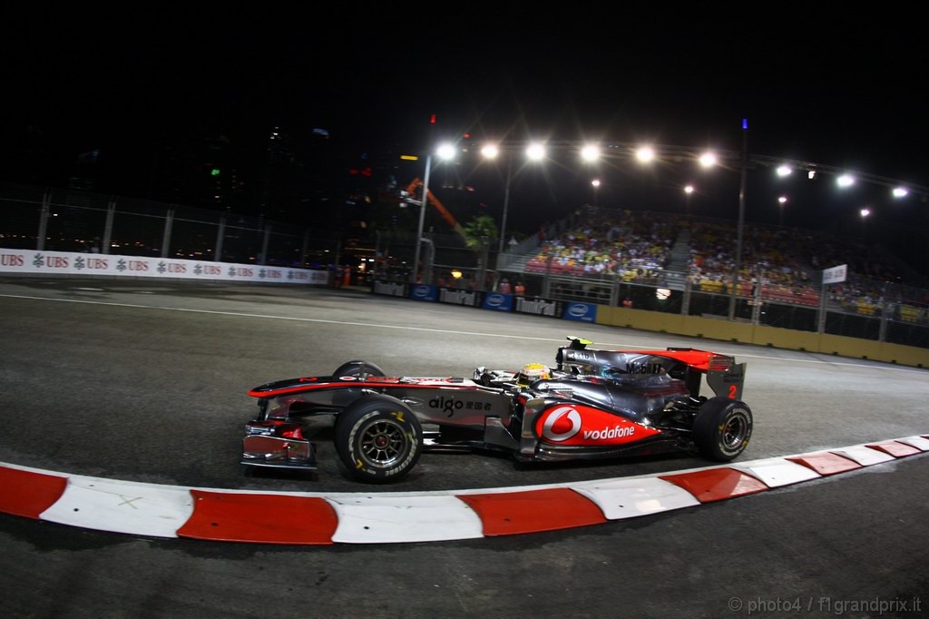 GP Singapore, Prove Libere 3, Sabato, Lewis Hamilton (GBR), McLaren  Mercedes, MP4-25 