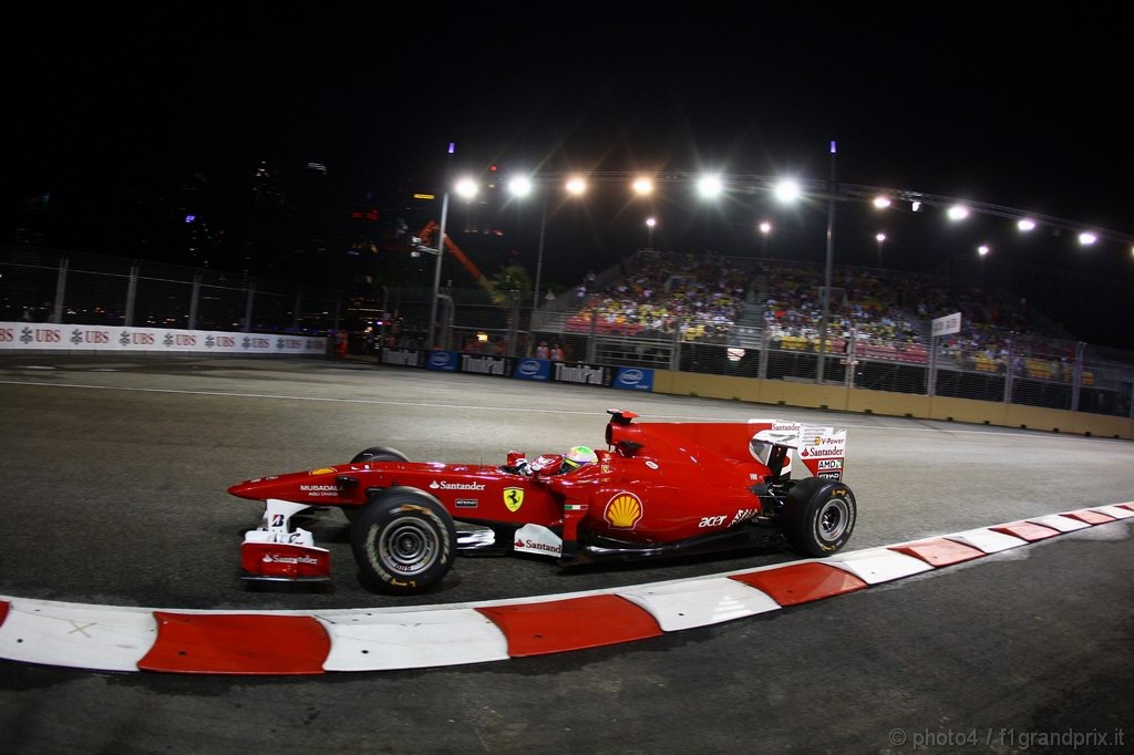 GP Singapore, Prove Libere 3, Sabato, Felipe Massa (BRA), Ferrari, F10 